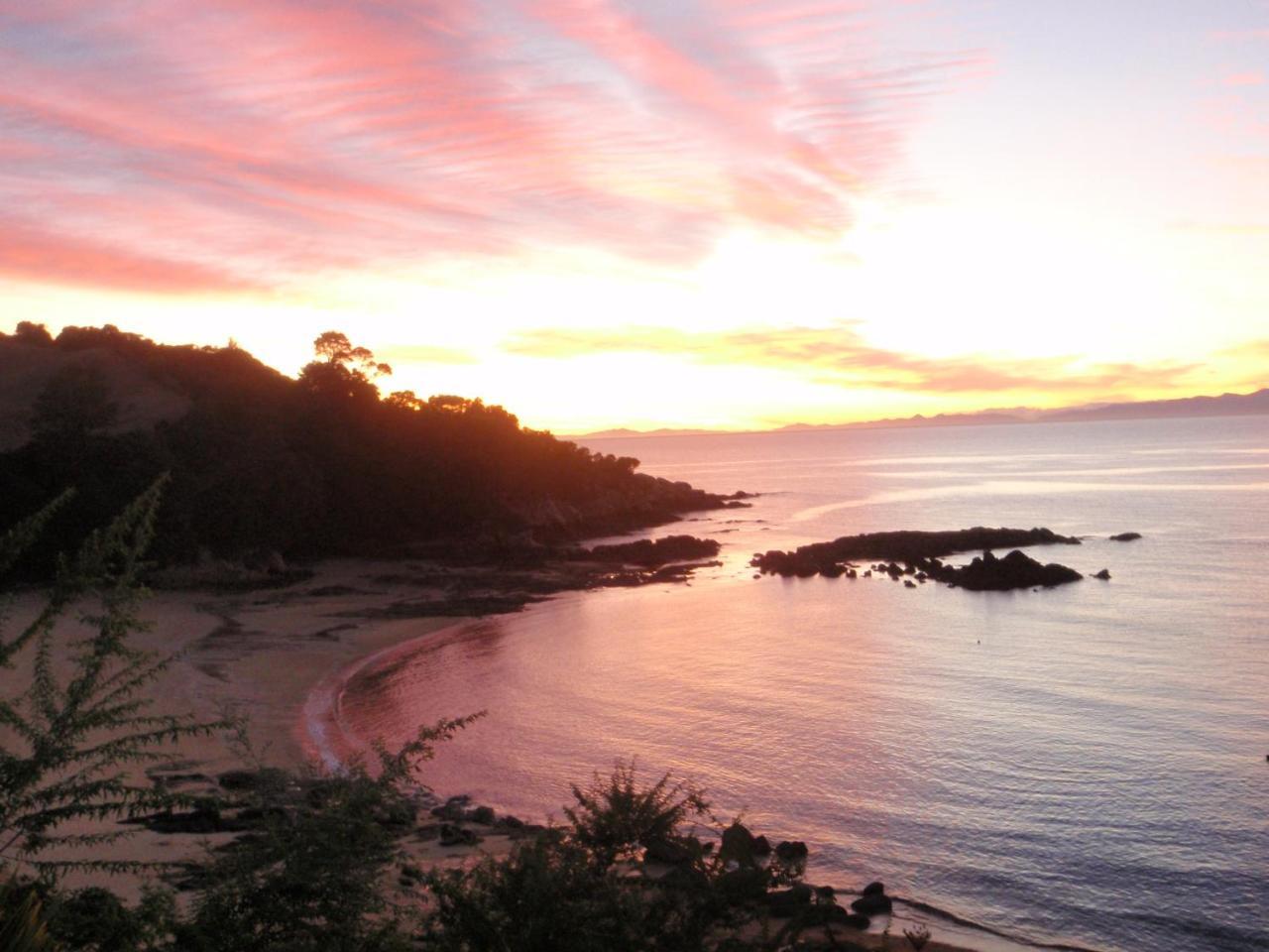 Beach Front:Palms-On-The-Beach.Kaiteriteri. Bagian luar foto